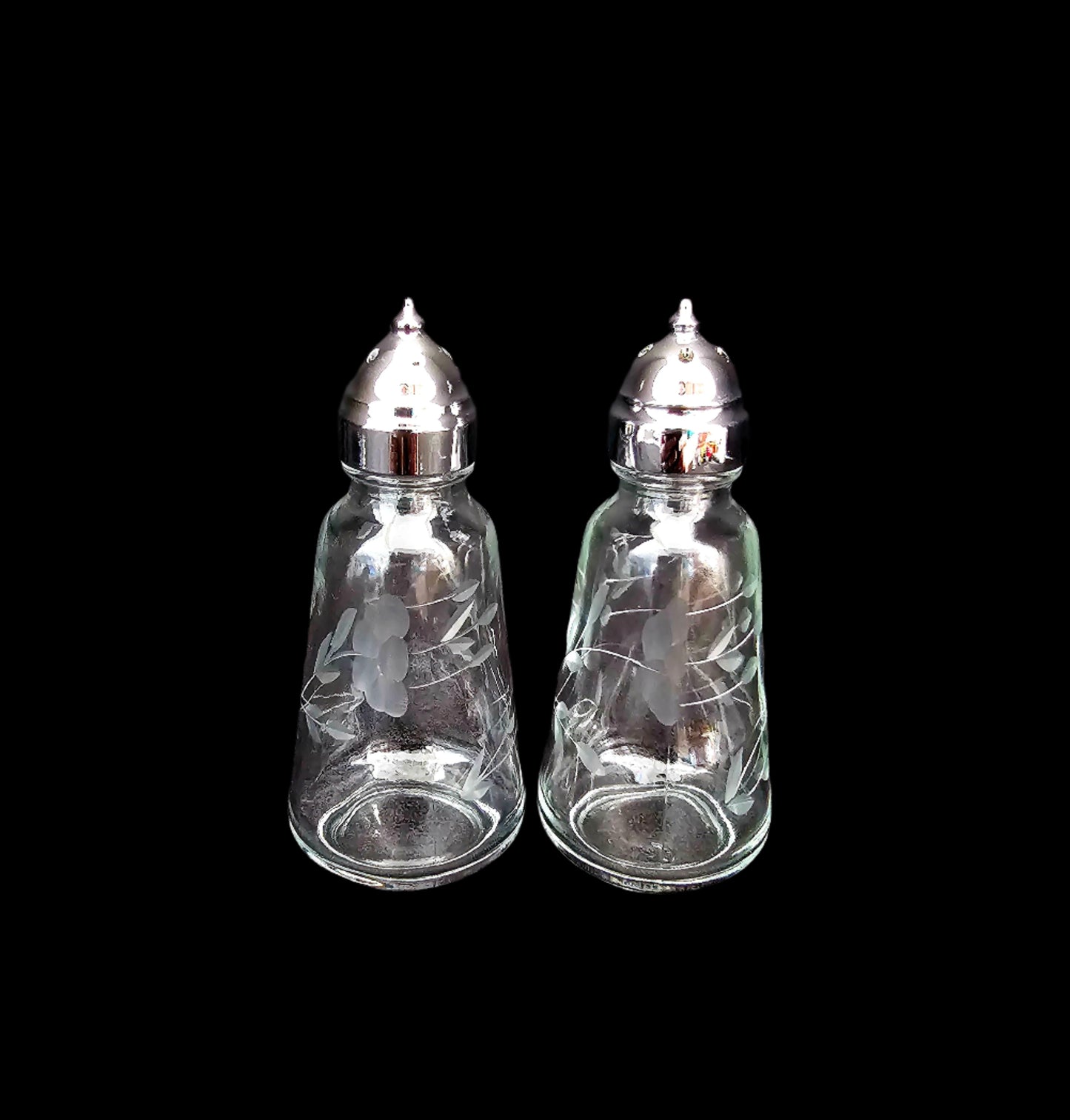 Princess House Salt and Pepper Shakers, Heritage Collection