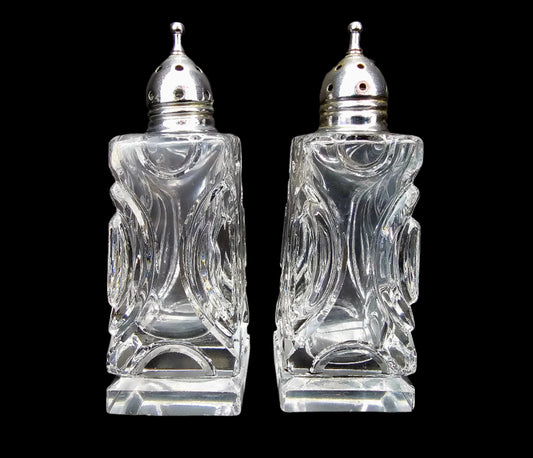 Vintage Art Deco Style Salt and Pepper Shaker Pair