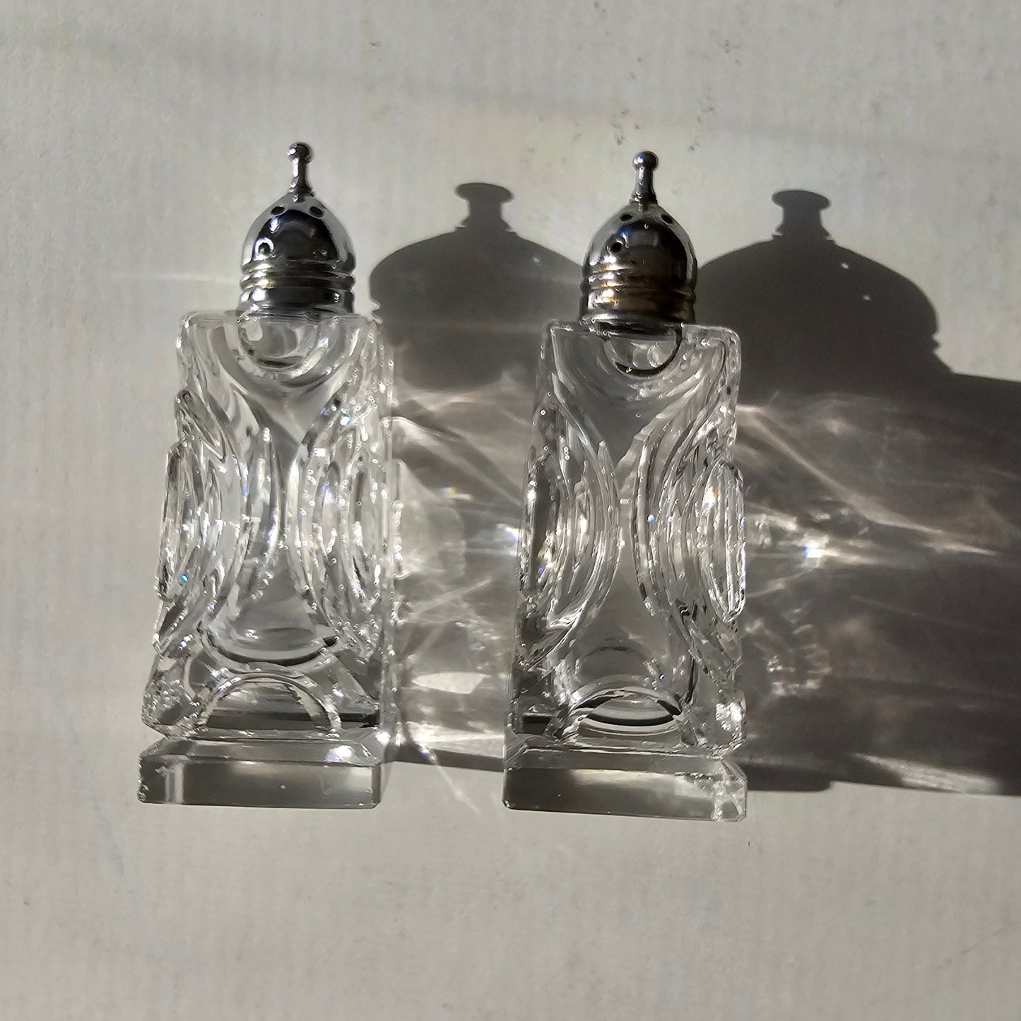 Vintage Art Deco Style Salt and Pepper Shaker Pair