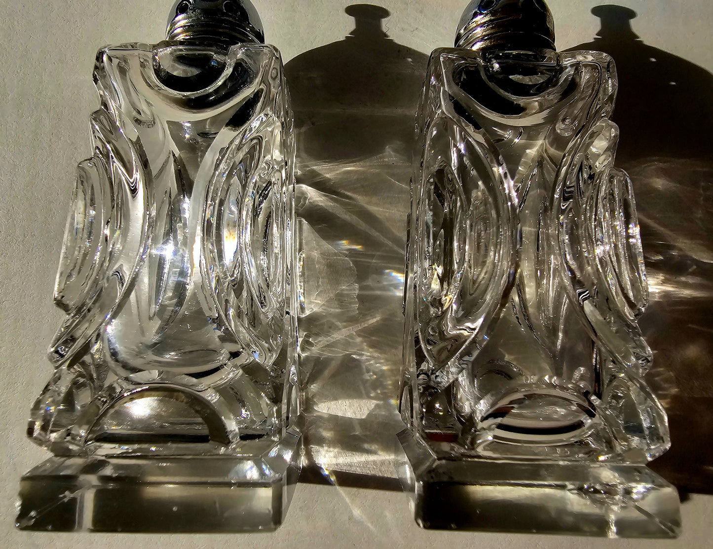 Vintage Art Deco Style Salt and Pepper Shaker Pair