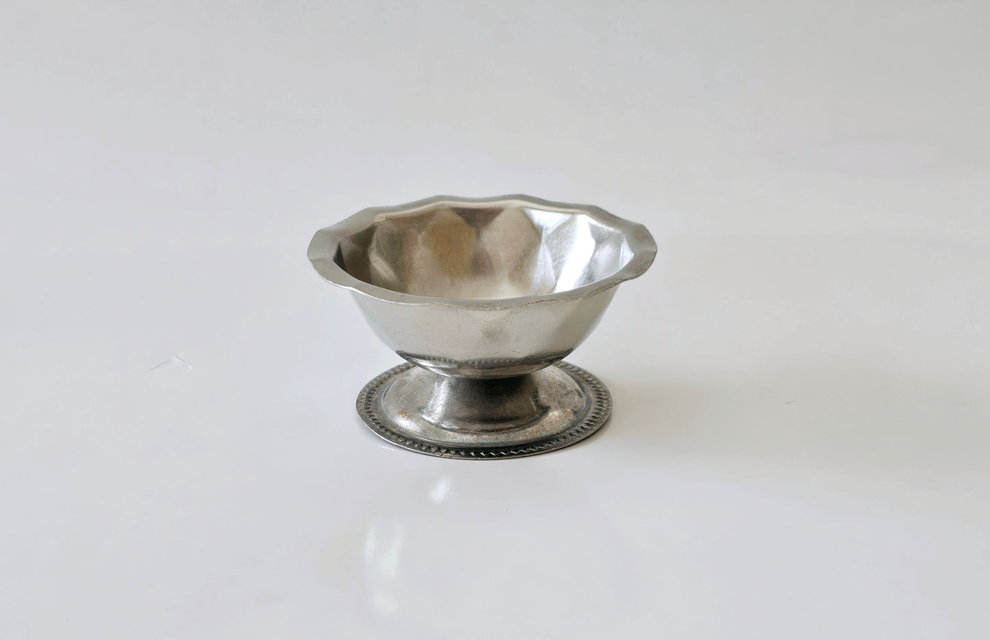 5 oz Footed Stainless Steel Dessert Dish | Sherbet Dish