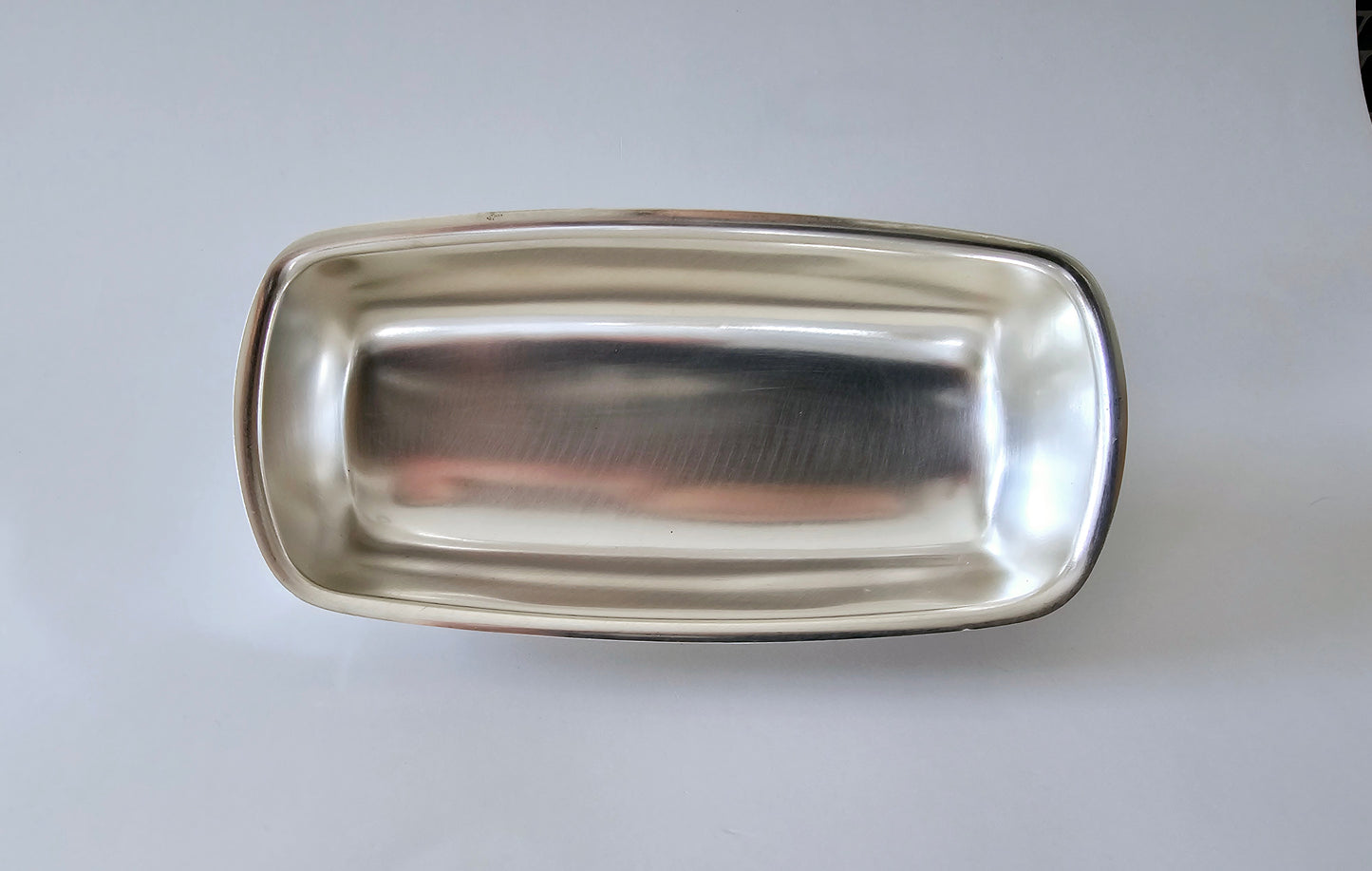 Silverplate Butter Dish, Chantilly Pattern, by Gorham, #YC 1307