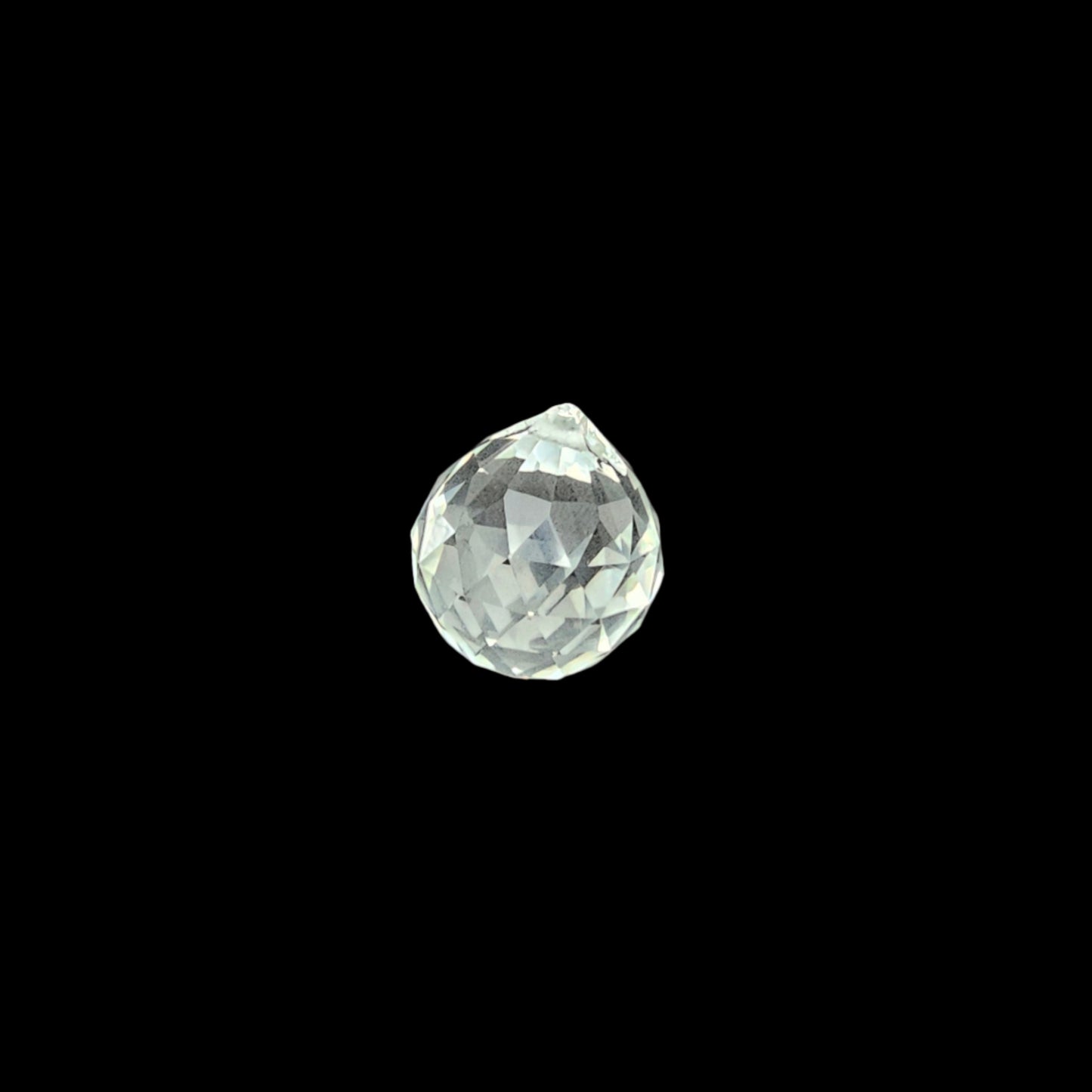 40 mm Cut Crystal Ball with Pin Hole (1 1/2")