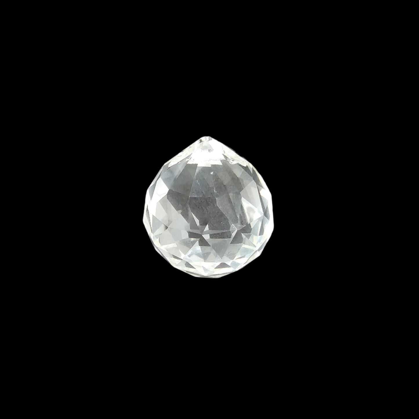 40 mm Cut Crystal Ball with Pin Hole (1 1/2")