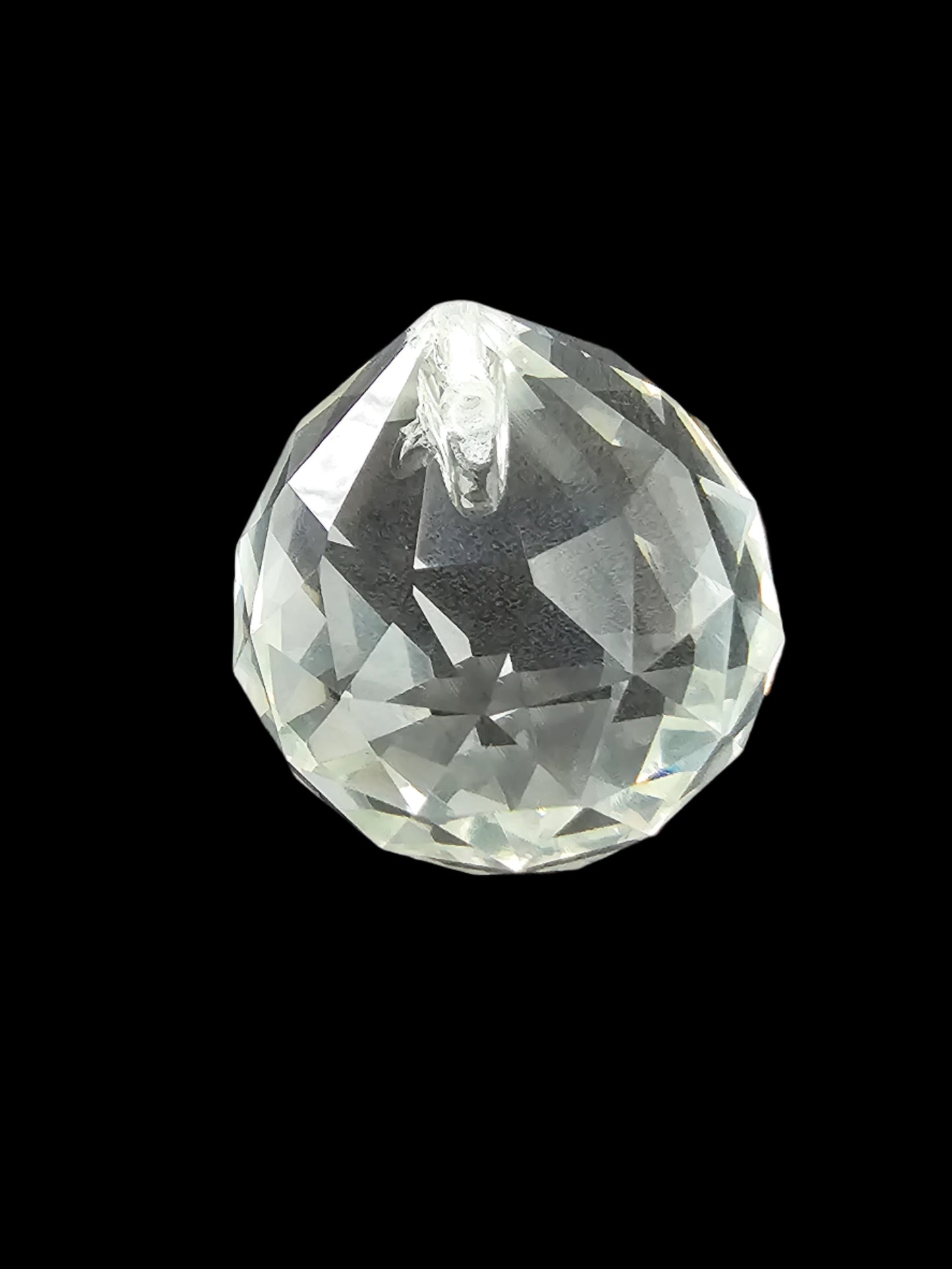 40 mm Cut Crystal Ball with Pin Hole (1 1/2")