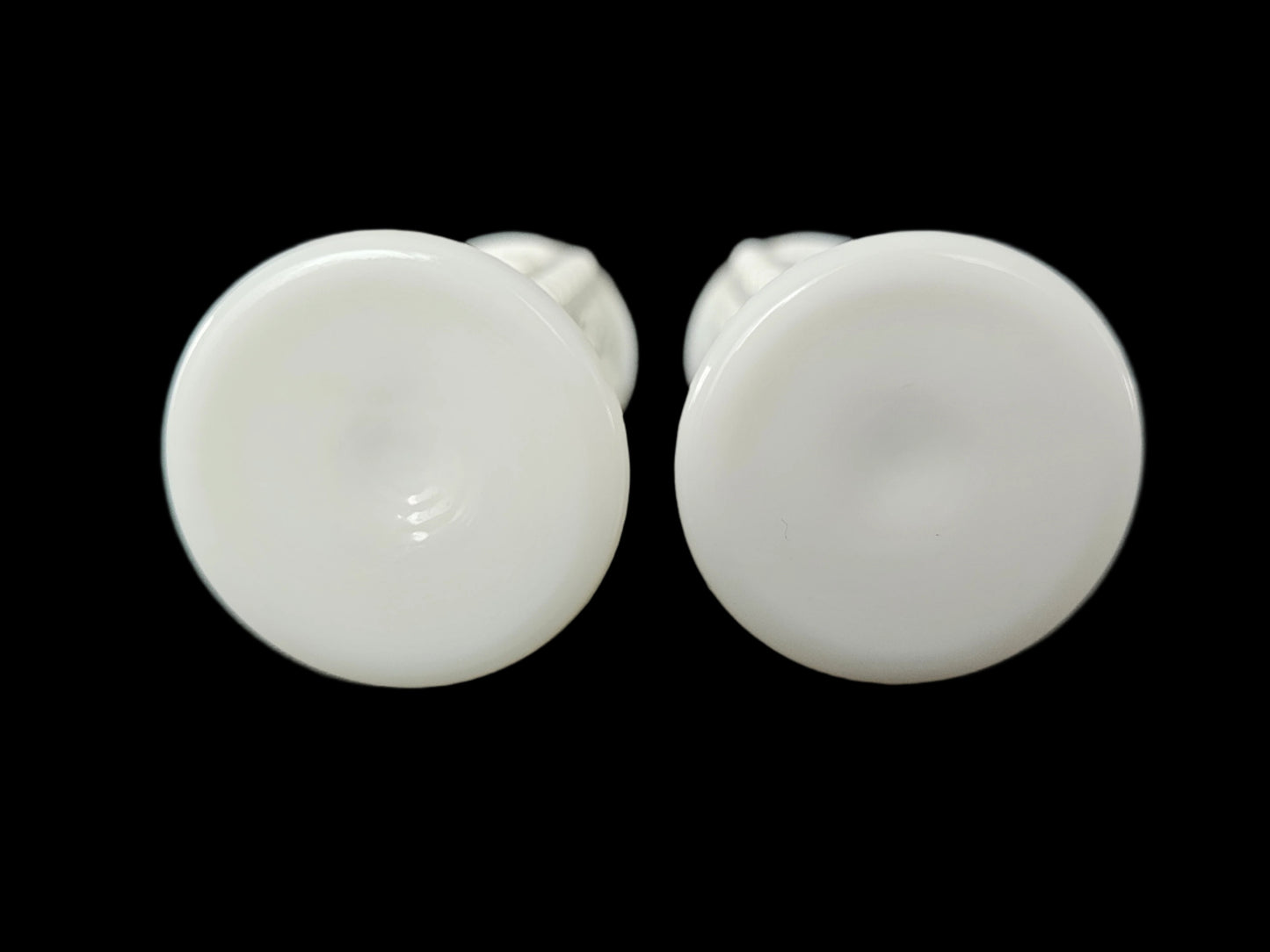 Paneled Grape Milk Glass Salt and Pepper Shaker Set by Westmoreland