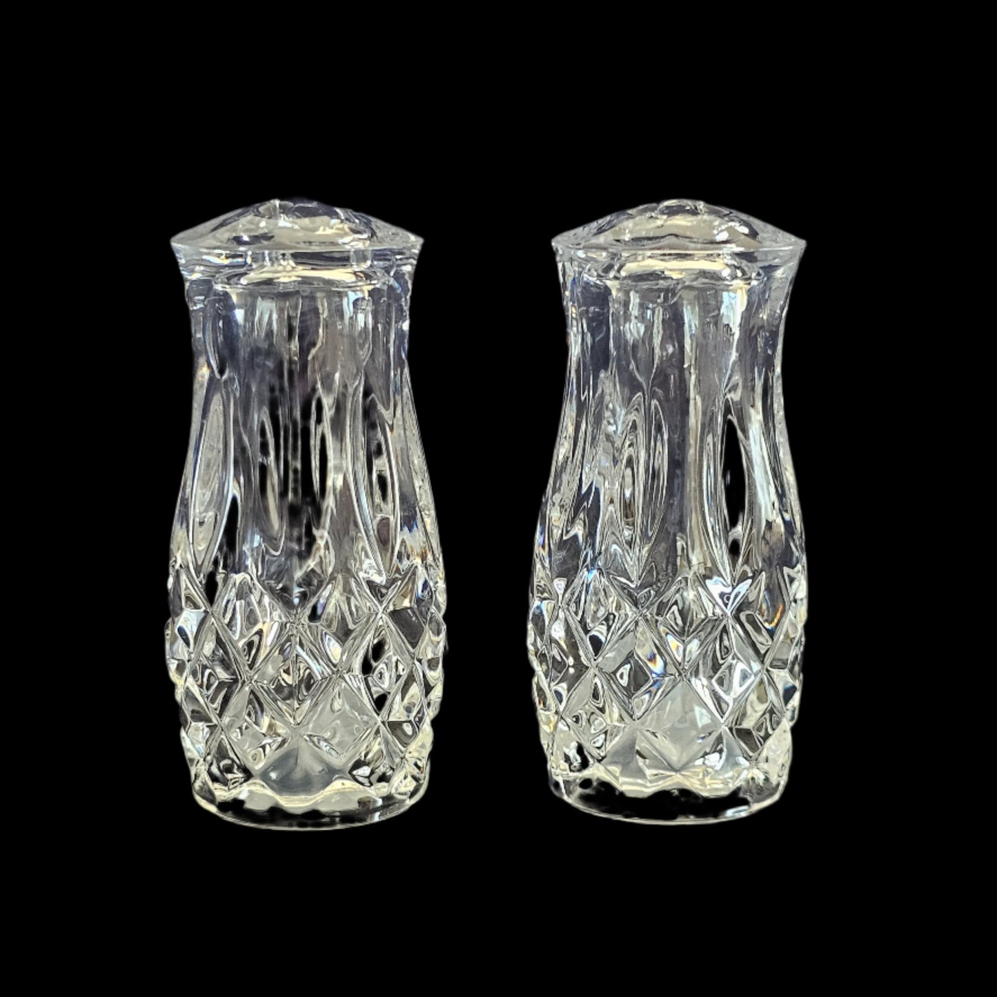 King Edward Stoppered Crystal Shaker Set by Gorham