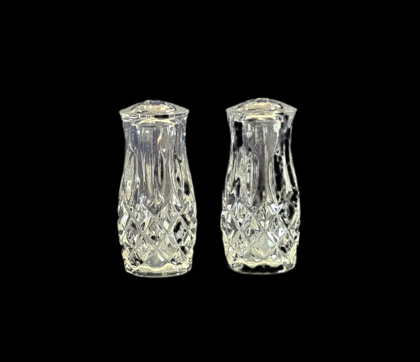 King Edward Stoppered Crystal Shaker Set by Gorham