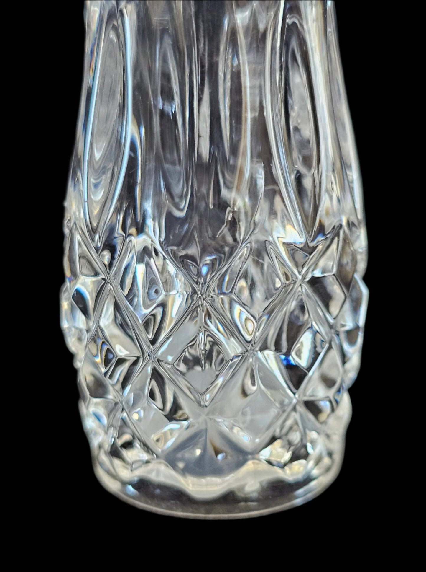 King Edward Stoppered Crystal Shaker Set by Gorham