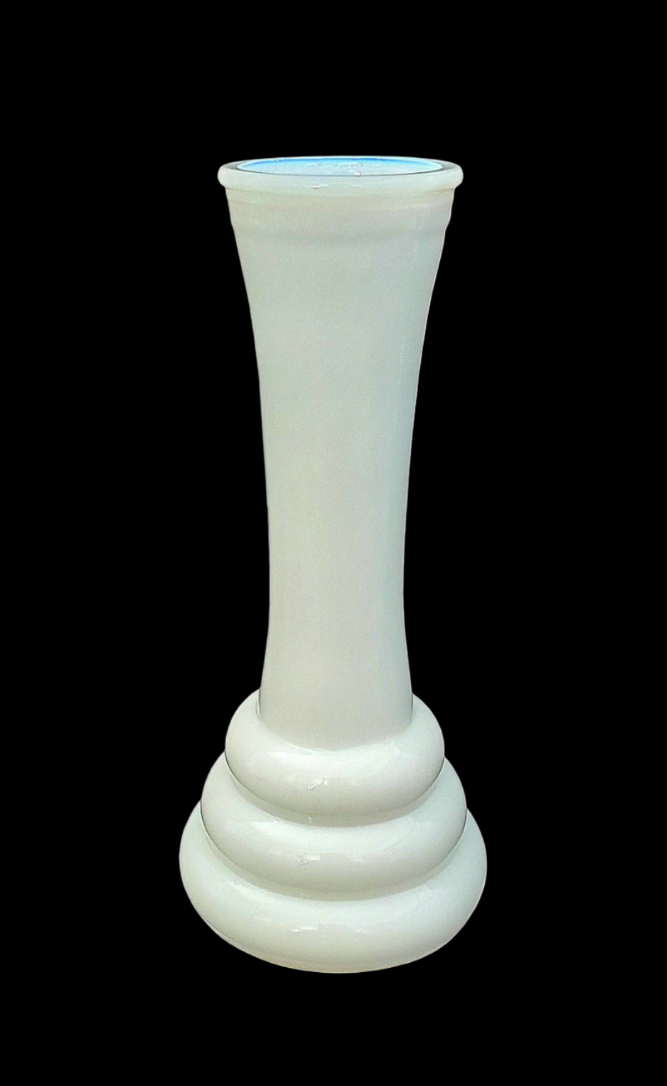 Randall Milk Glass 6" Art Deco Bud Vase