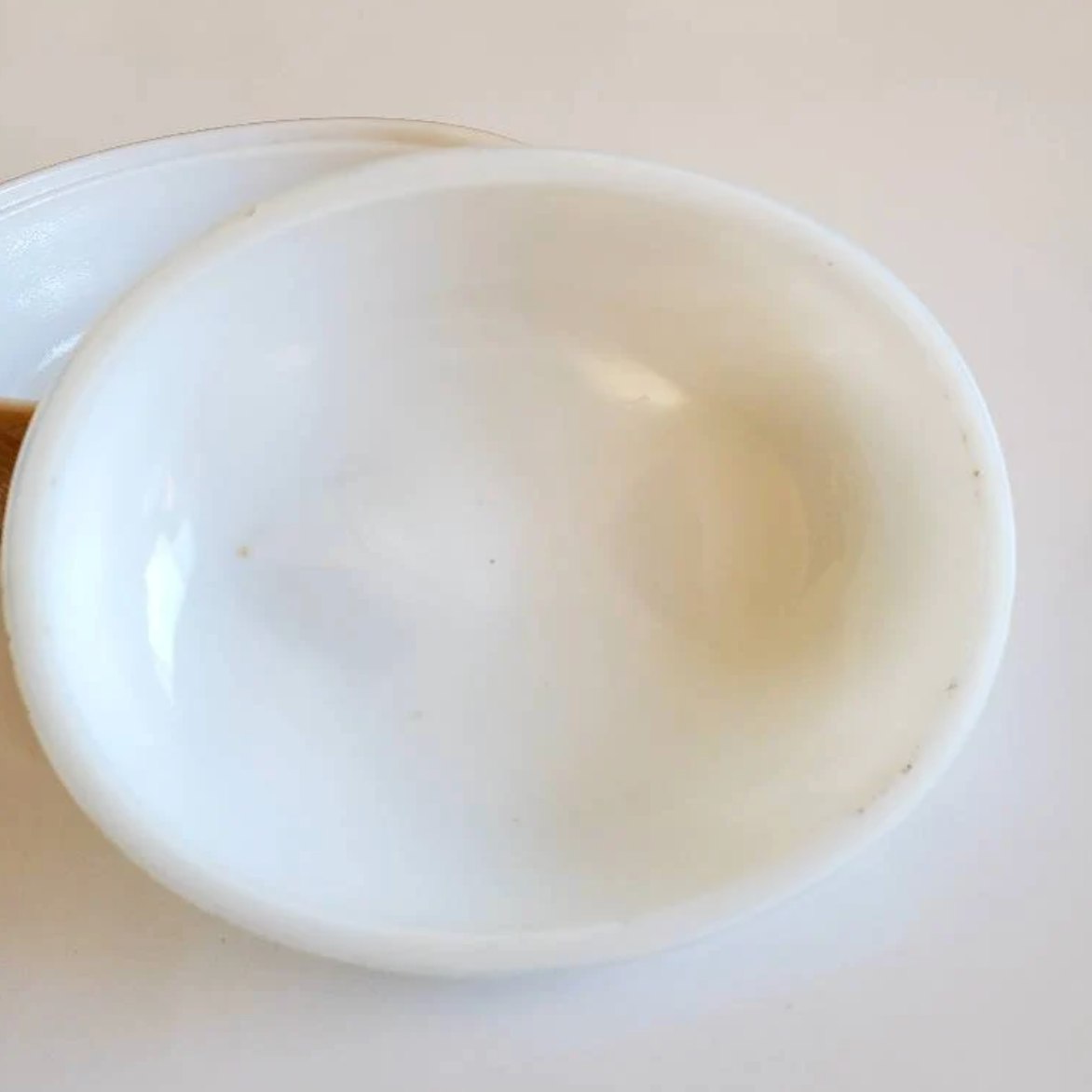 Avon Milk Glass Chicken on Nest