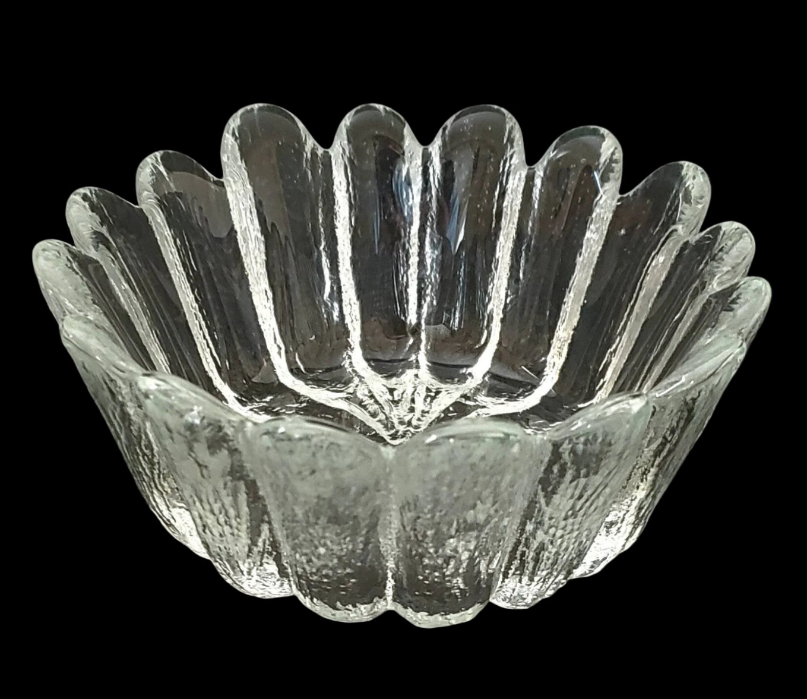 MCM Danish Modern Glass Bowl, set of 4