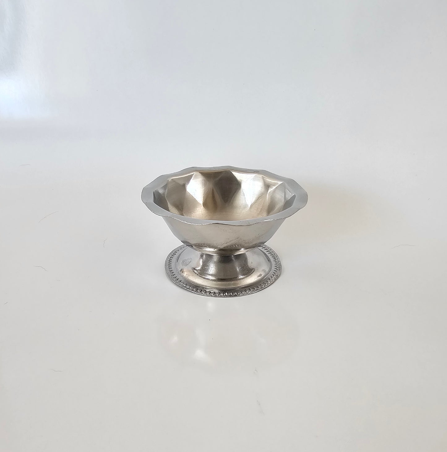 5 oz Footed Stainless Steel Dessert Dish | Sherbet Dish