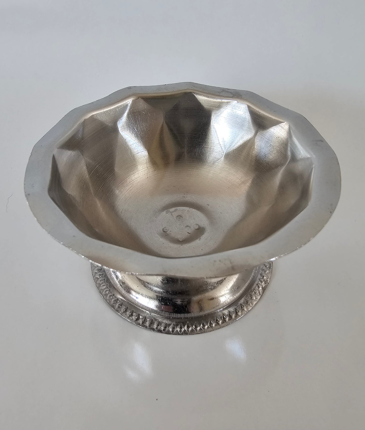 5 oz Footed Stainless Steel Dessert Dish | Sherbet Dish