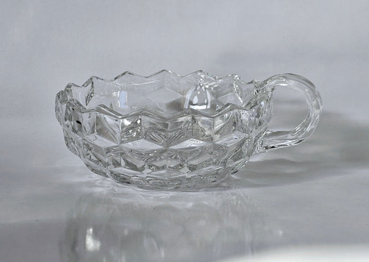 Fostoria Crystal One-Handled Nappy | Candy Dish | Nut Dish | Mint Dish